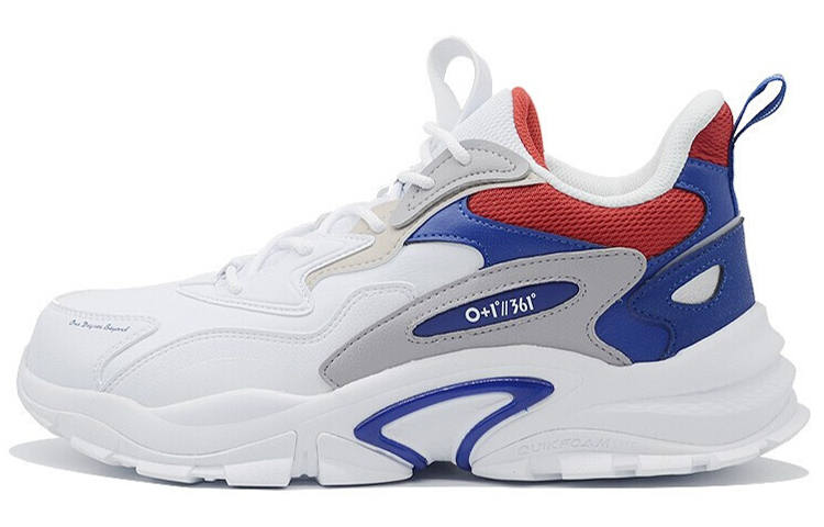 361° Casual Shoes Men's Low Top White/Blue