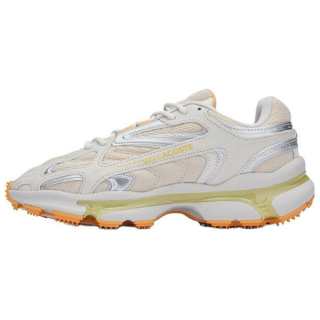 LACOSTE Slip Resistant Low top Casual Shoes Men's Light Orange