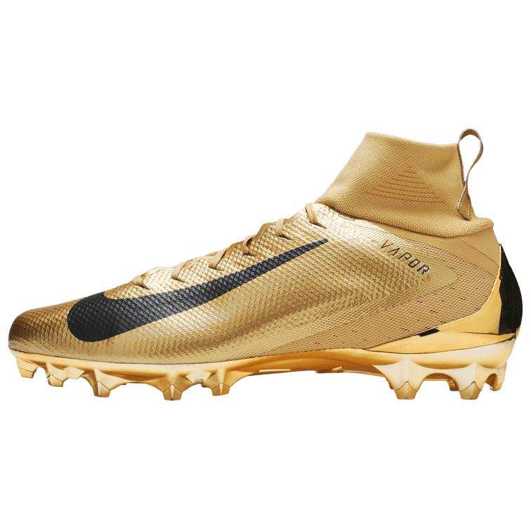 Nike Nike Vapor Untouchable 3 Abrasion Resistant Soccer Shoes Men's Gold Black