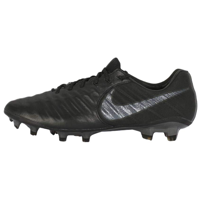 Nike Nike Tiempo Legend 7 Elite FG Firm Ground Slip Resistant Abrasion Resistant Soccer Shoes Men's Black