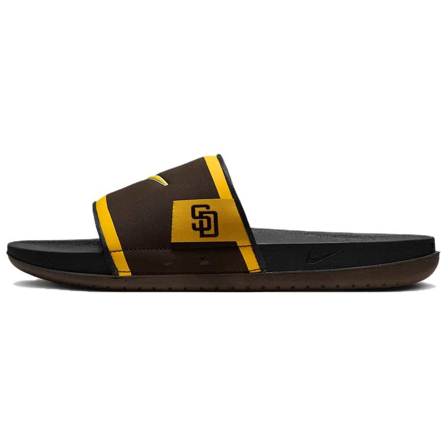 Nike Nike Offcourt Foam Sole Slip Resistant Abrasion Resistant Slide Slippers Men's Dark Brown