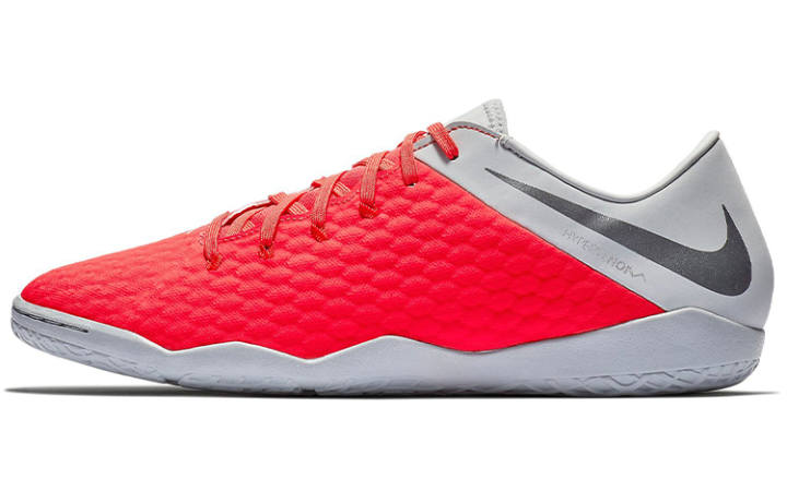 Nike Nike Hypervenom Soccer Shoes Men's Low Top Gray/Red