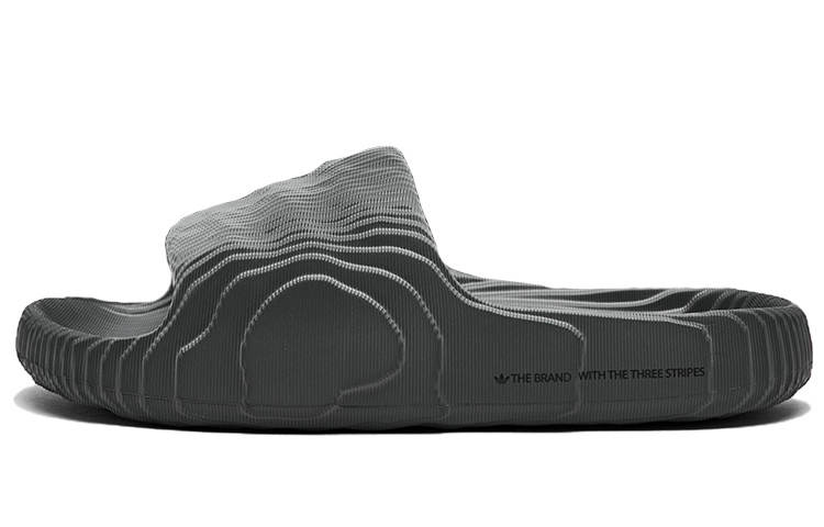 Adidas Originals ADILETTE 22 EVA Slide Slippers Unisex Dark Gray