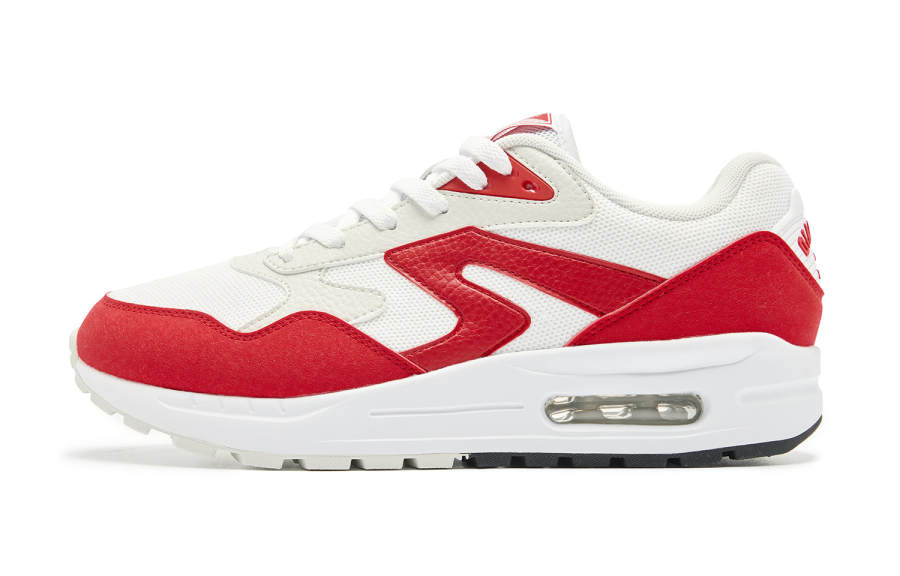 QIAODAN Slip Resistant Abrasion Resistant Low top Casual Shoes Men's Jordan White Tomato Red