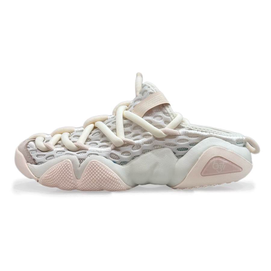 PEAK Taichi 6371 Slip Resistant And Abrasion Resistant Coverage Low top Casual Shoes Women's White Pink