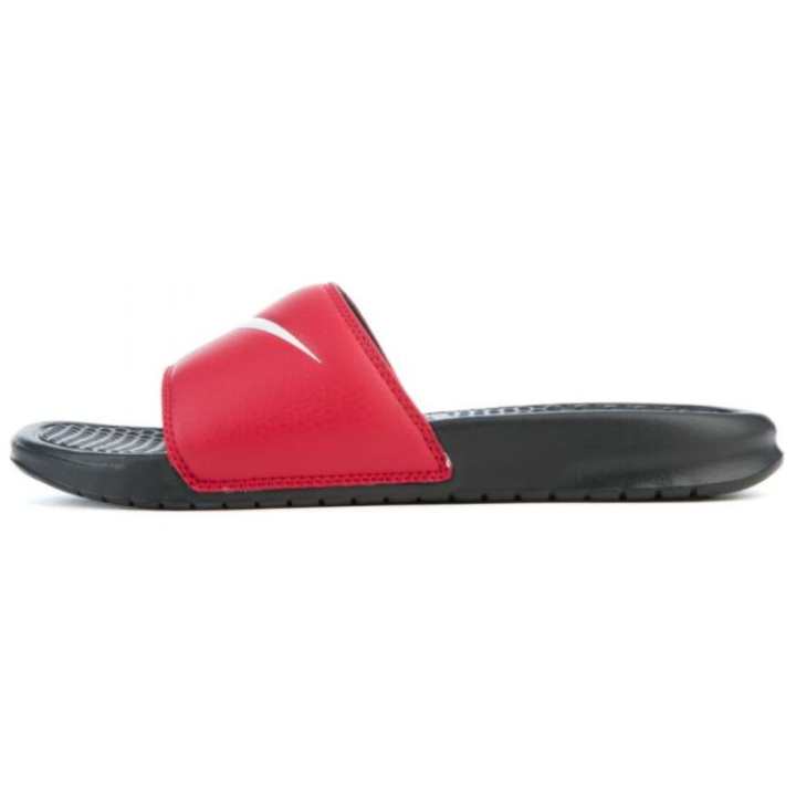Nike Nike Benassi Swoosh Black/White Gym Red