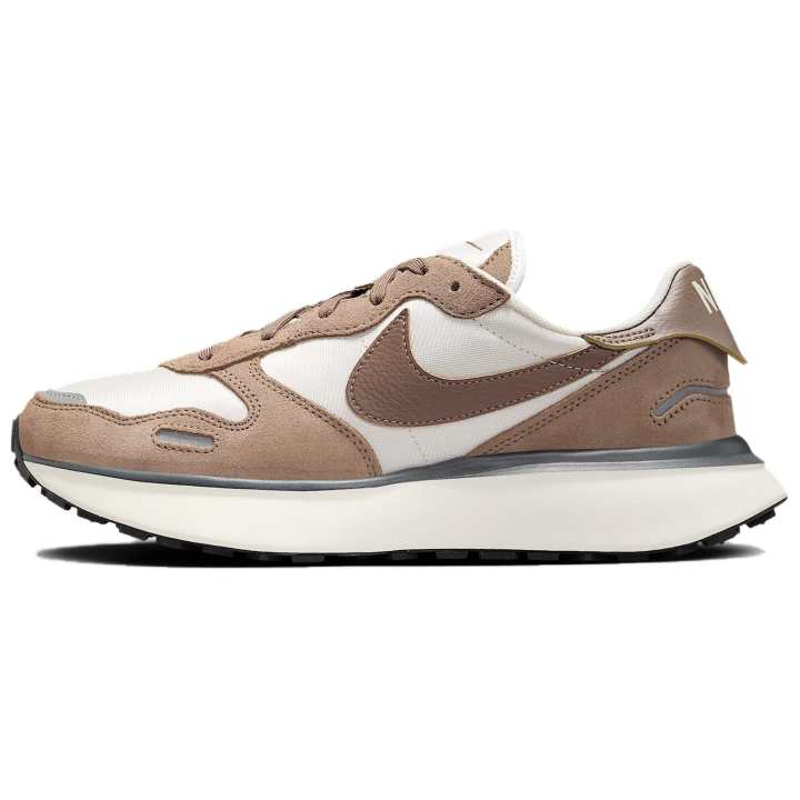 Nike Nike Phoenix Waffle Abrasion Resistant Low top Casual Shoes Women's Light Brown