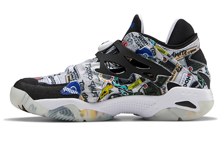 Reebok Pump Court Reebok 'Sticker City - White Black'
