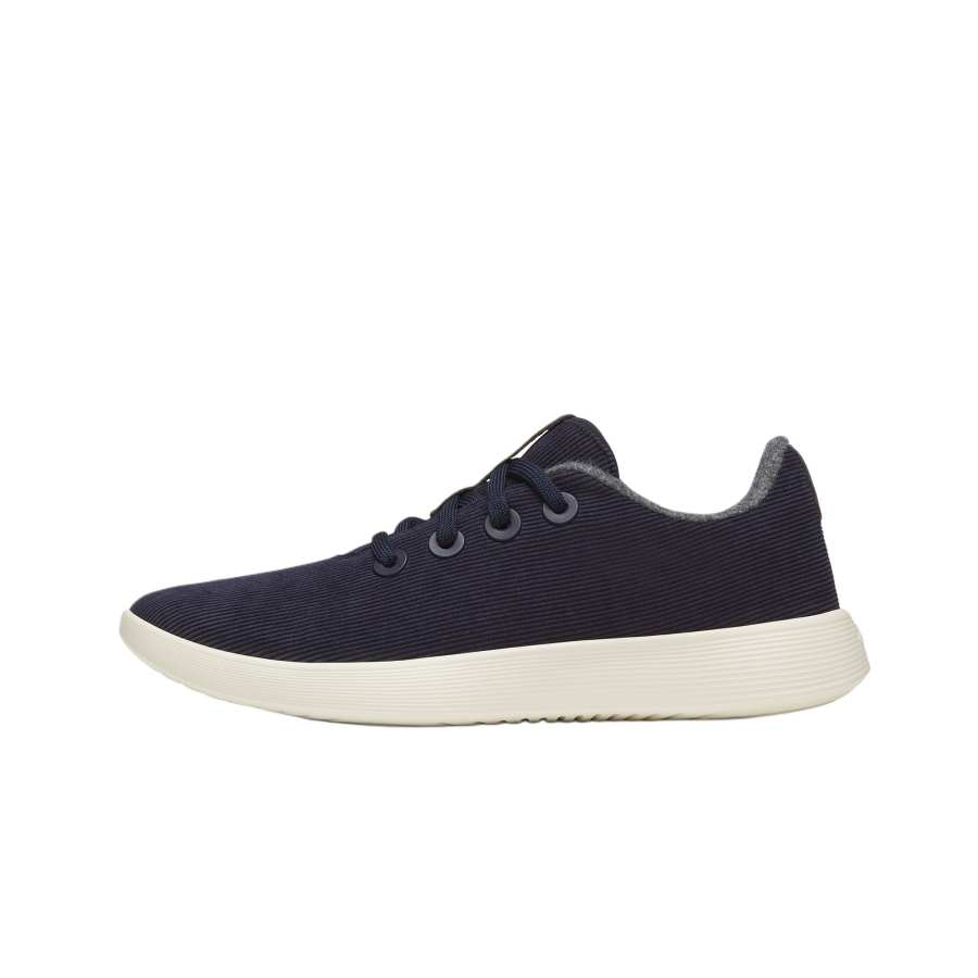 Allbirds Runner NZ Corduroy Lightweight Low top Casual Shoes Men's Navy