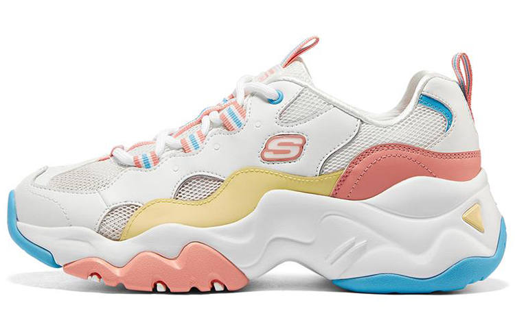 Skechers D'LITES 3.0 3.0 D'Lite Jelly Bean Ice Cream Mesh, Textile, Synthetic Leather Low top Casual Shoes Women's