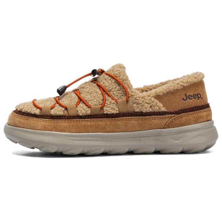Jeep Abrasion Resistant Thermal Low top Casual Shoes Women's Brown