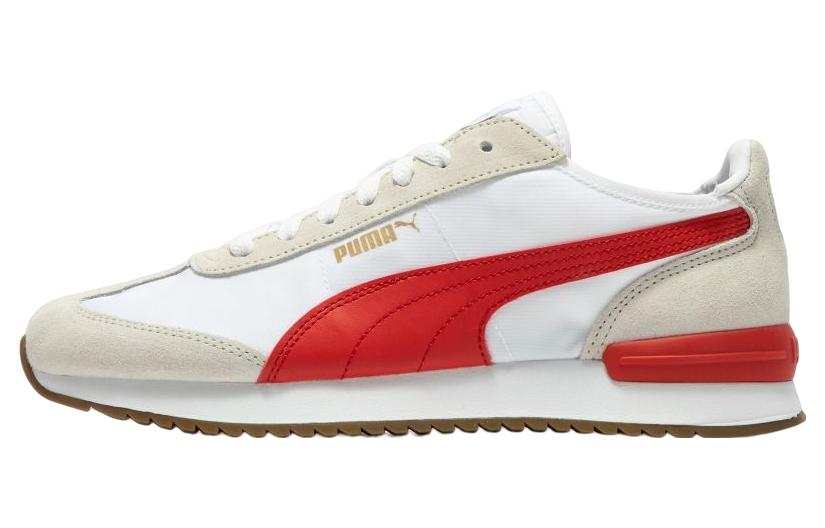 PUMA PUMA R78 Wind Nylon 'White Beige Red'
