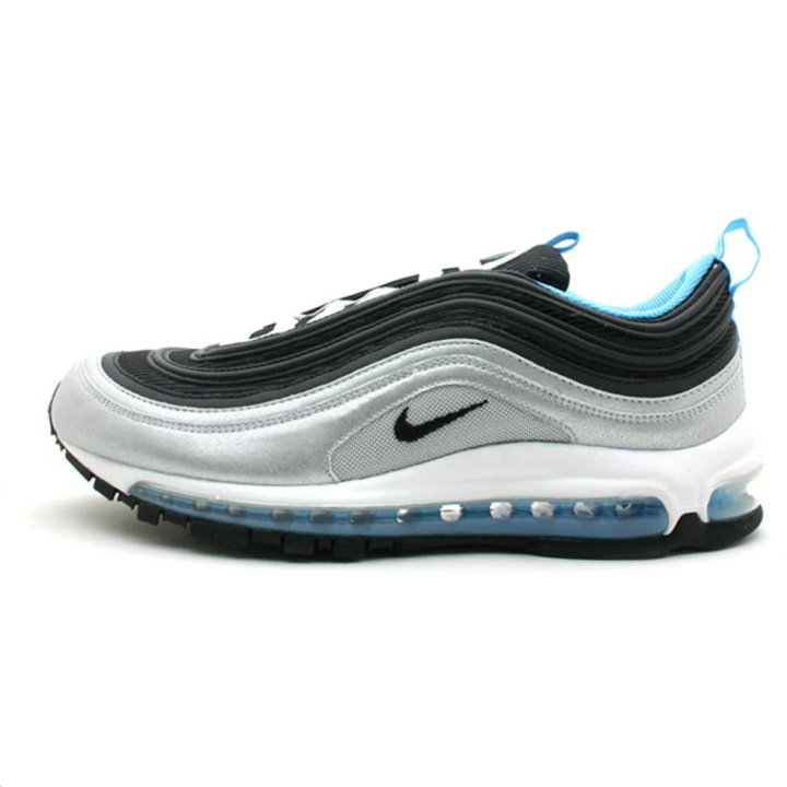 Nike Nike Air Max 97 Low top Casual Shoes Men's Silver Black
