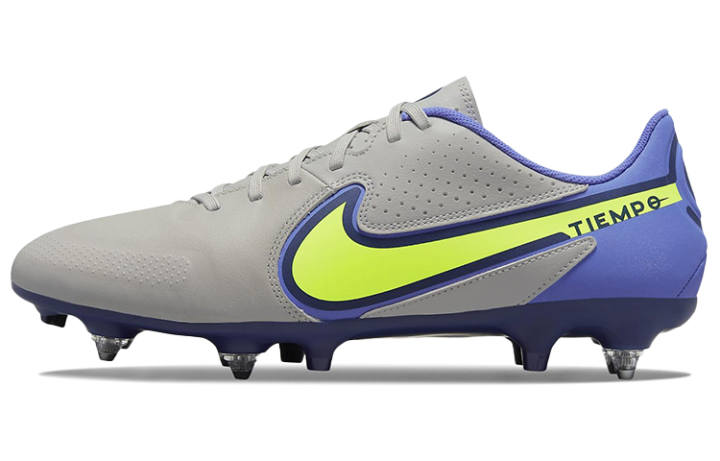 Nike Nike Tiempo Legend 9 Academy SG Pro Ac Soccer Shoes Grey/Blue