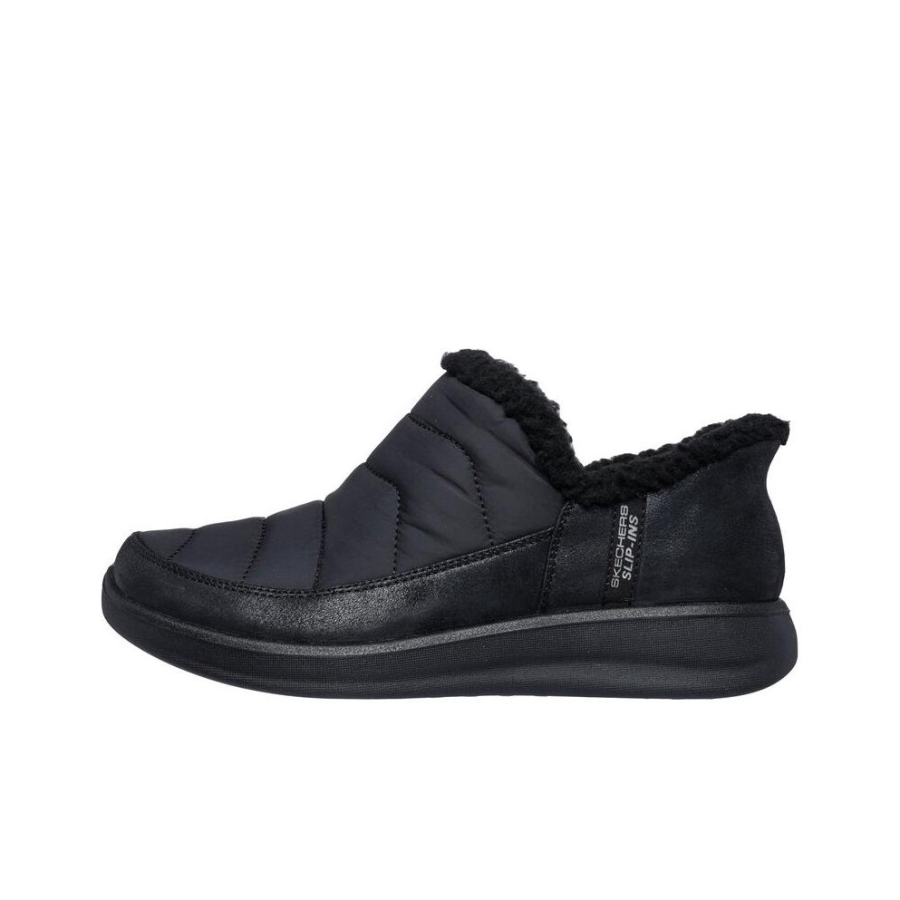 Skechers Slip Ins Abrasion Resistant Low top Casual Shoes Women's Black