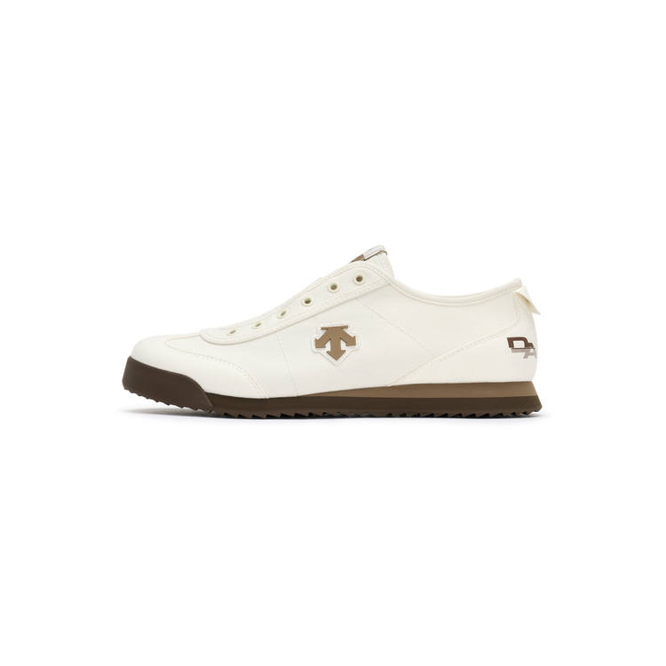 DESCENTE CHRON TEMPO Abrasion Resistant Low top Casual Shoes Men's Beige