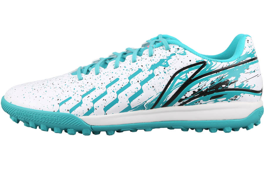 Li-Ning Li Ning TF Turf Artificial Turf Synthetic Leather Cushioning Soccer Shoes Men's