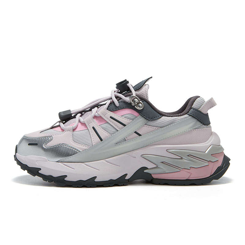 FILA FUSION COMET Xingji Shoes Low top Casual Shoes Women's Purple Gray