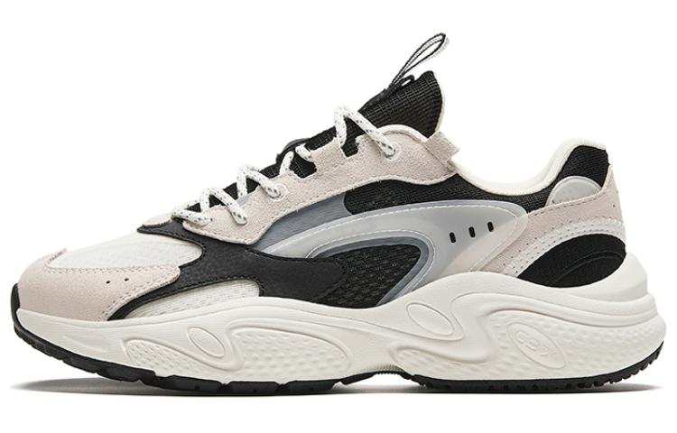 Anta Life Collection Slip Resistant, Abrasion Resistant, Breathable Low top Casual Shoes Women's Beige Black