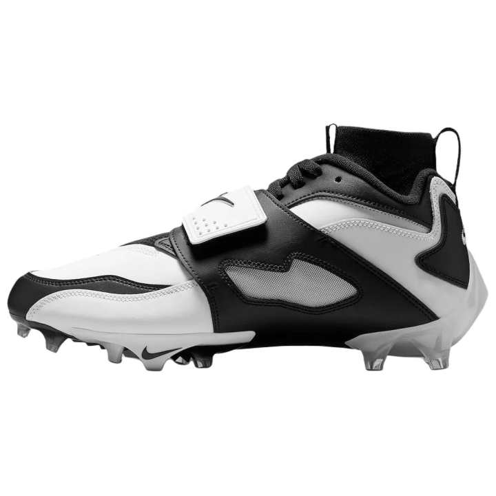 Nike Nike Diamond Turf 93 Slip Resistant Abrasion Resistant Soccer Shoes Unisex Black White