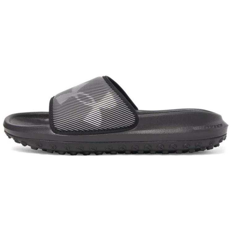 Under Armour Summit Soft And Comfortable Abrasion Resistant Abrasion Resistant Slide Slippers Unisex Black