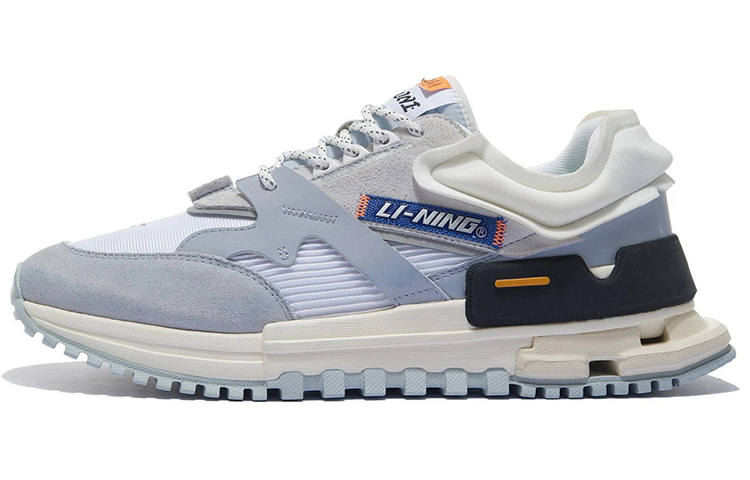 Li-Ning Li Ning 001 Ingenuity Textile, Synthetic Leather Trendy Cushioning Slip Resistant Abrasion Resistant Low top
