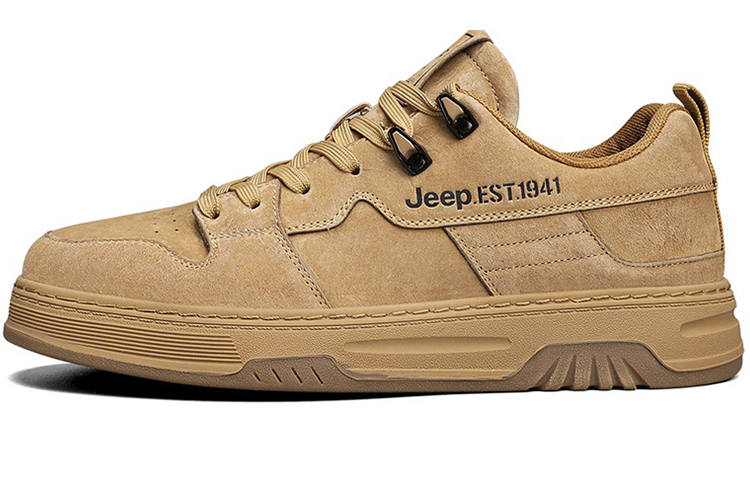 Jeep Low top Casual Shoes Men's Earth Yellow
