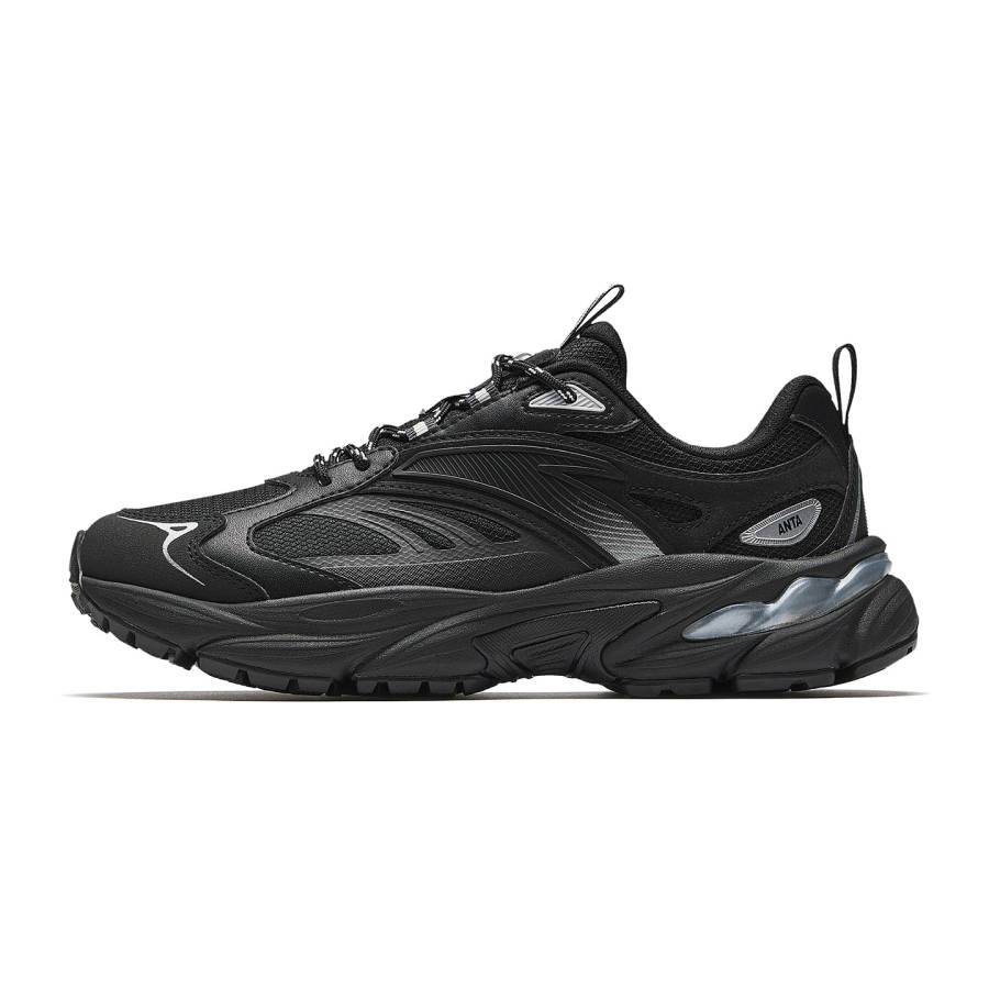 Anta Cushioning, Wear Resistant Casual Shoes Women's Black/Silver