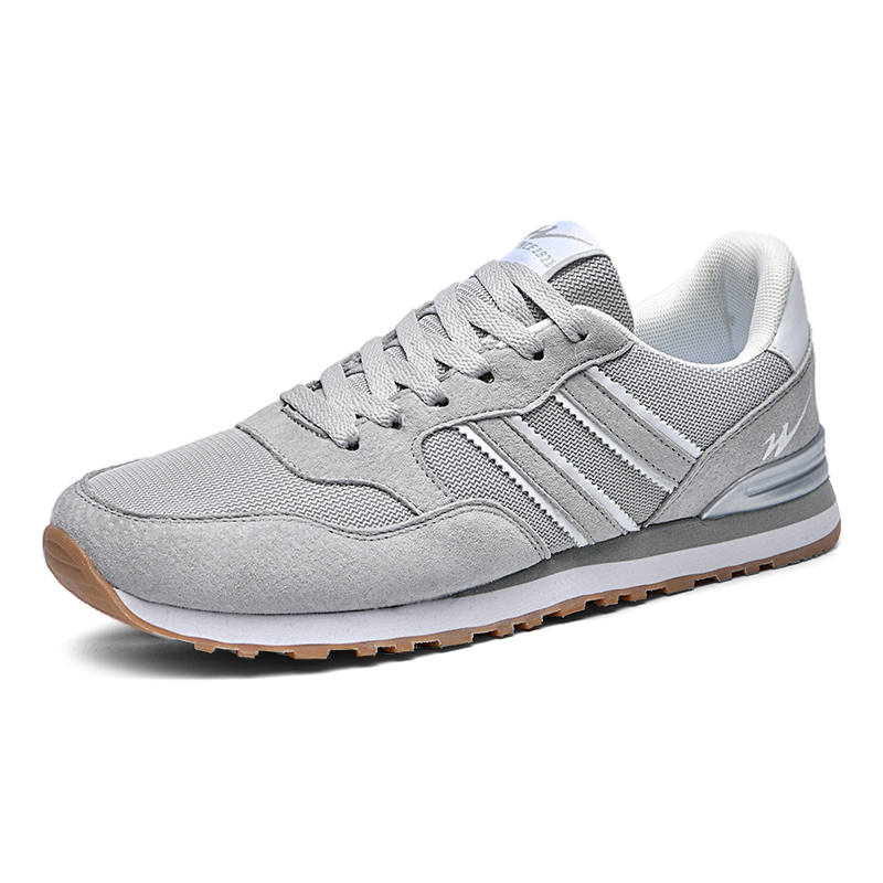 Binary Binary Cushioning Breathable Lightweight Cushioning Breathable Lightweight Low top Casual Shoes Men's Beige Gray
