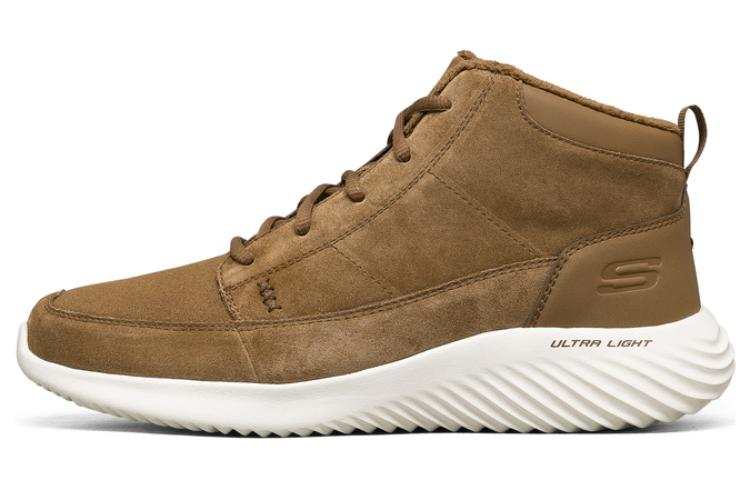 Skechers Go Walk Boots 'Tan White' Women's