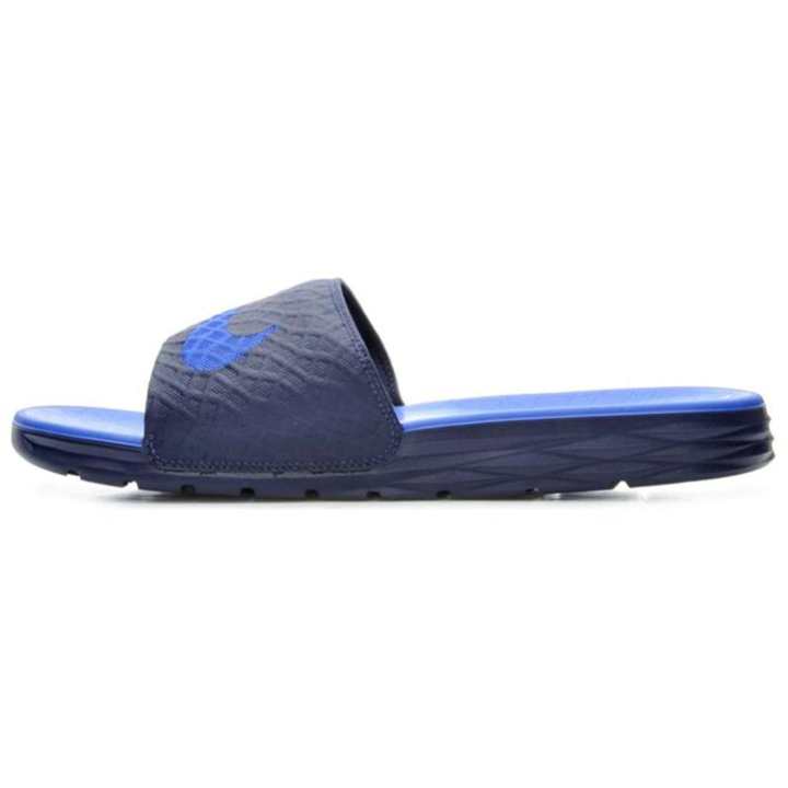 Nike Nike Benassi Solarsoft 2 Midnight Navy Lyon Blue