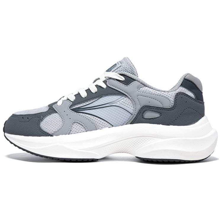 361° Breathable And Slip Resistant Low top Casual Shoes Men's Gray Blue