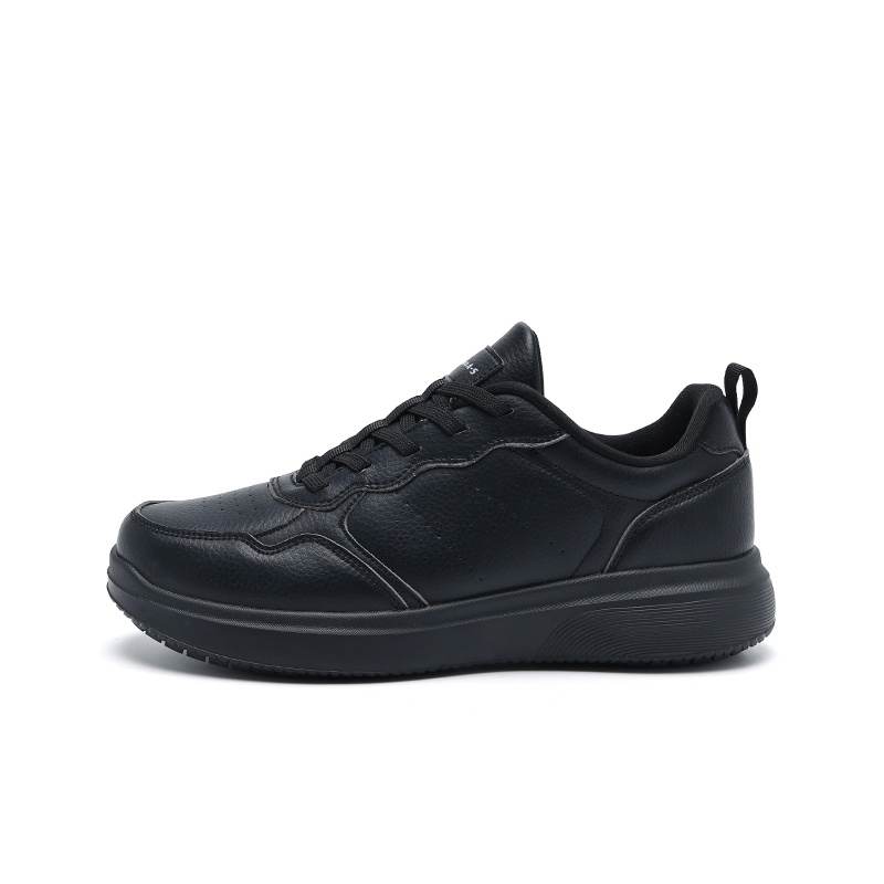 BAIBAO Slip Resistant Abrasion Resistant Low top Casual Shoes Men's Black