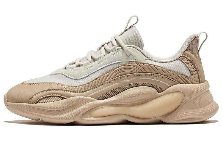 Erke Endless Cushioning, Wear Resistant Low top Casual Shoes Men's Oat
