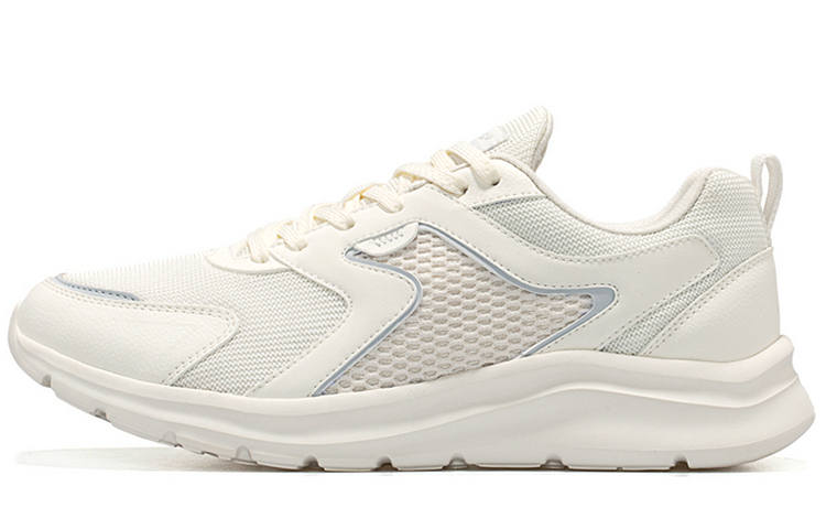 XTEP Synthetic Leather, Textile, Mesh Cushioning Abrasion Resistant Breathable Lightweight Low top Sports Casual Shoes