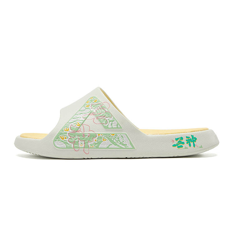 PEAK State Pole Slip Resistant Abrasion Resistant Cushioning Slide Slippers Men's Milk Jade