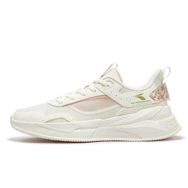 361° Light And Comfortable Slip Resistant, Abrasion Resistant, Breathable Low top Casual Shoes Women's Peach Pink Sand