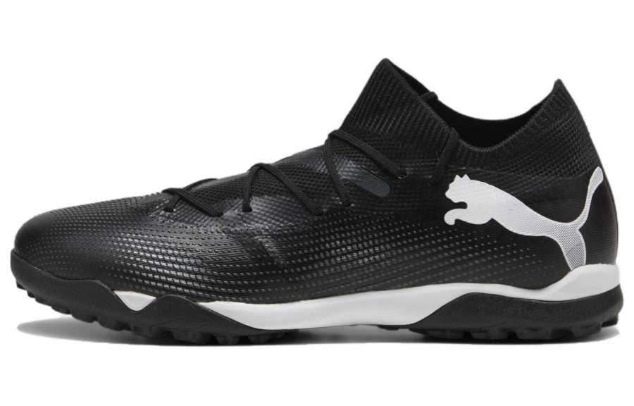 PUMA Future 7 MATCH TT Soccer Shoes Men's Black White