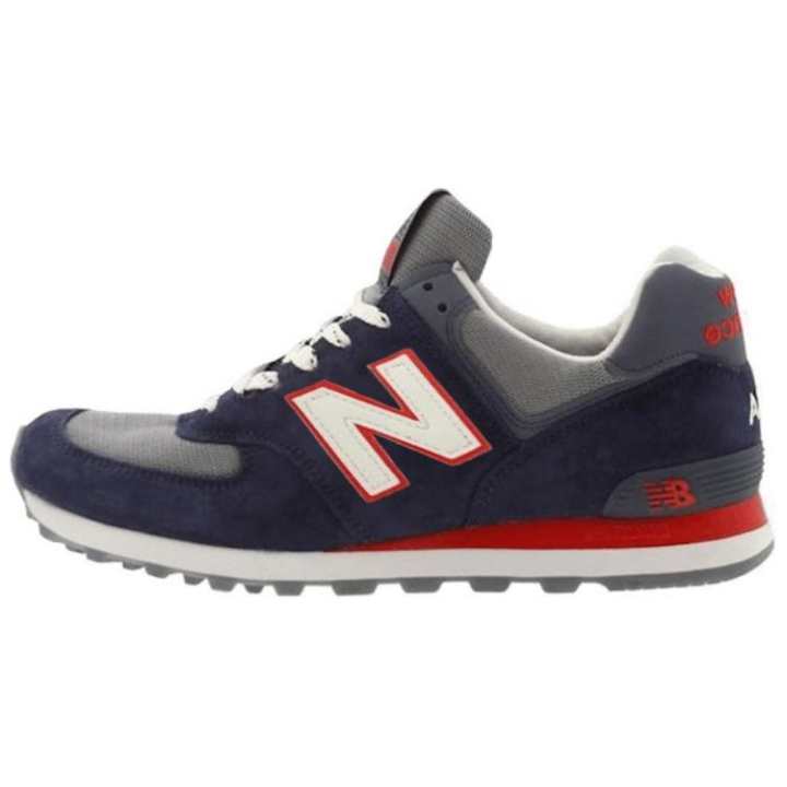 New Balance New Balance 574 Made In Usa Navy Red