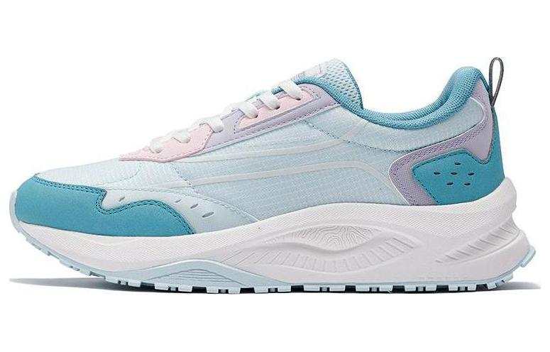 361° Versatile Slip Resistant Abrasion Resistant Low top Sports Casual Shoes Women's Blue Purple