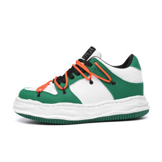 XJXY Low top Casual Shoes Unisex Green