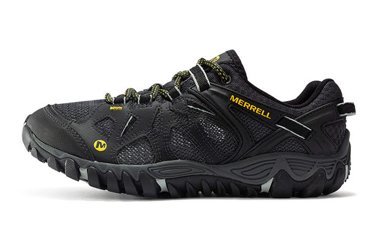 MERRELL All Out Blaze Mesh, Textile, Leather Cushioning Slip Resistant Abrasion Resistant Breathable Low top