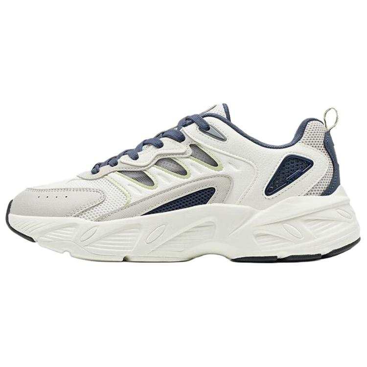 XTEP Fashion Trend Abrasion Resistant Cushioning Low top Casual Shoes Men's Blue White