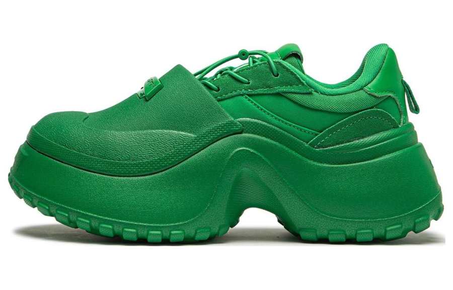 Li-Ning Li Ning Project* Abrasion Resistant Abrasion Resistant Low top Casual Shoes Women's Medium Green
