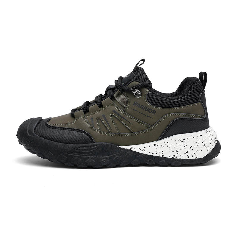 Warrior Synthetic Leather Wear resistant And Lightweight Low top Casual Shoes Men's
