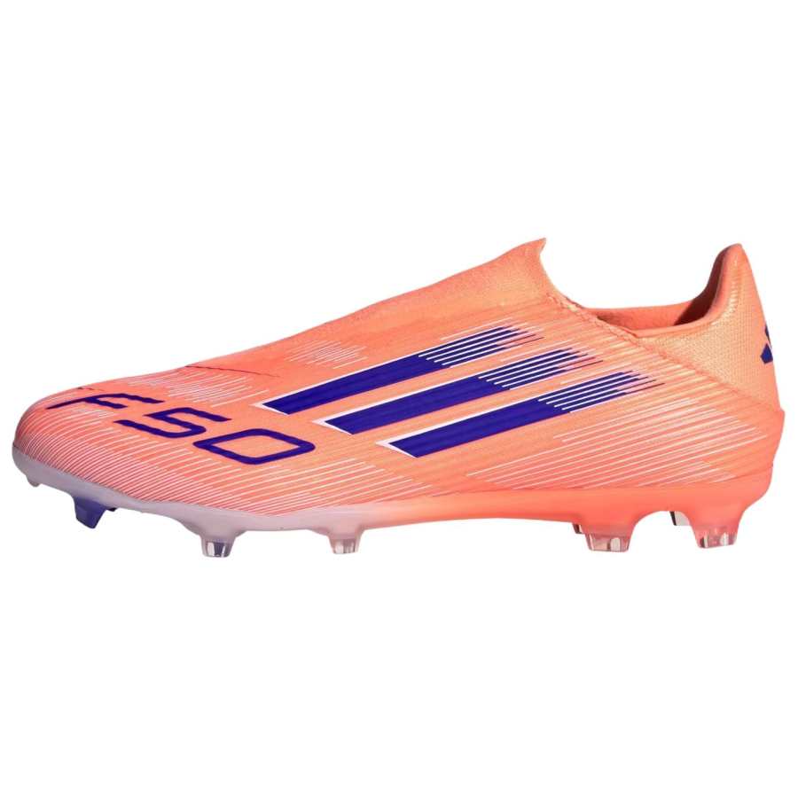 Adidas Adidas F50 League Comfortable MG Multi Ground FG Firm Ground Soccer Shoes Unisex Orange Blue