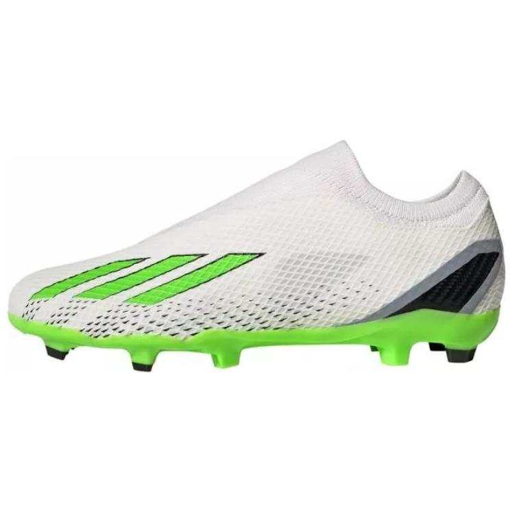 Adidas Adidas SpeedPortal.3 Slip Resistant Abrasion Resistant Slip Resistant Abrasion Resistant Soccer Shoes Men's White Green