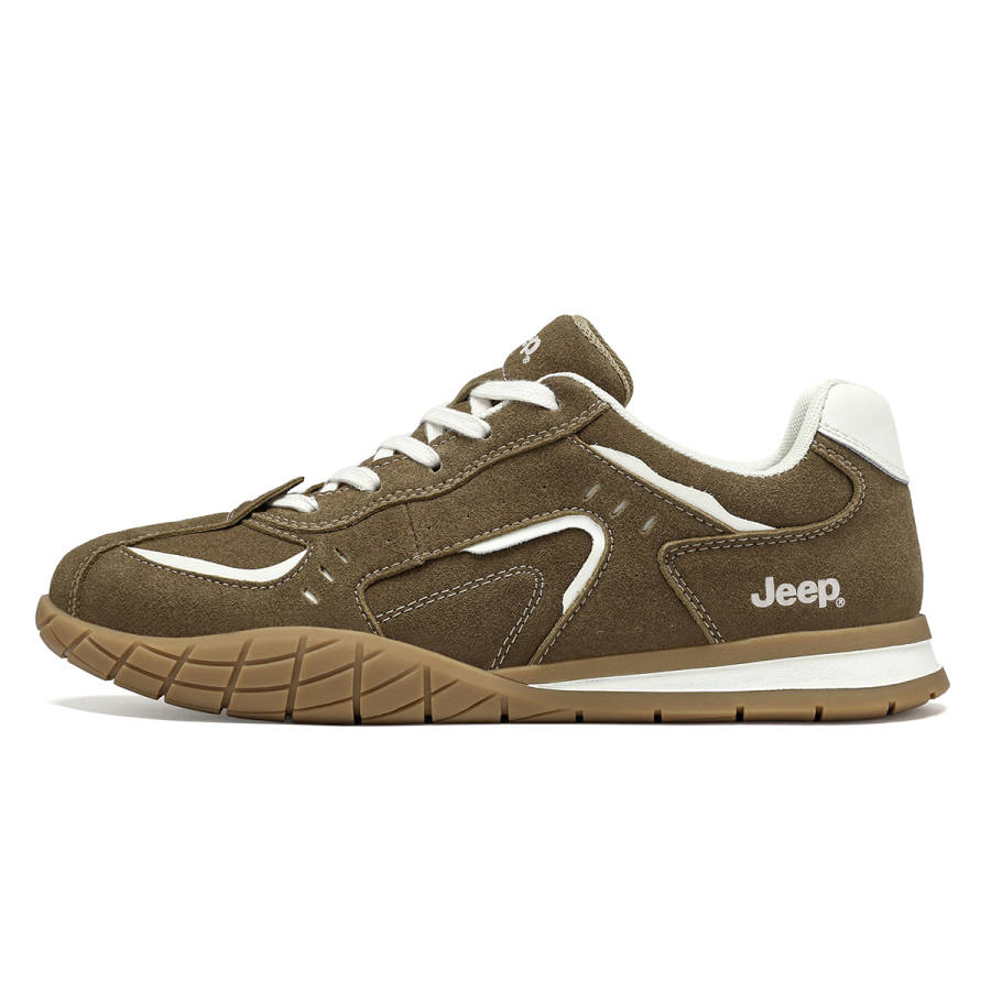 Jeep Cushioning Abrasion Resistant Height Increasing Low top Casual Shoes Men's