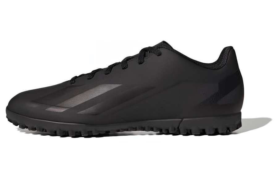 Adidas Adidas X CRAZYFAST TF Turf Firm Ground Abrasion Resistant Soccer Shoes Unisex Black