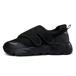 LOKWT Slip Resistant Abrasion Resistant Slip Resistant Abrasion Resistant Low top Casual Shoes Unisex Black